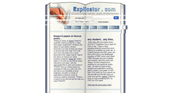 Desktop Screenshot of explicator.com